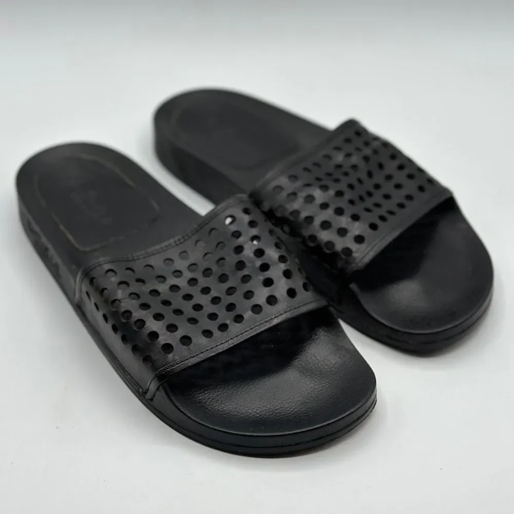Loeffler Randall Women’s Cat Pool Sandals Black Size 9